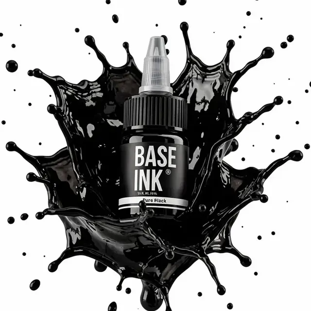 Base Ink Pure Black 15ml
