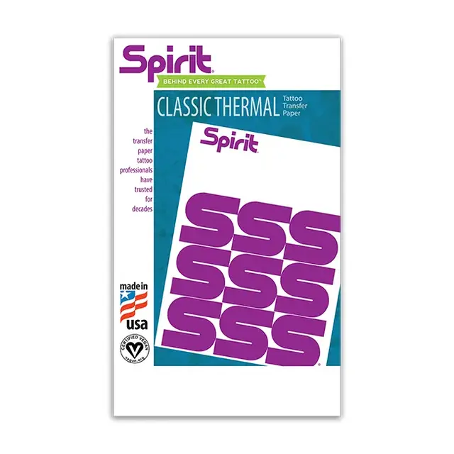 Box of 100 Spirit Tattoo Thermal Paper 37cm*21.5cm