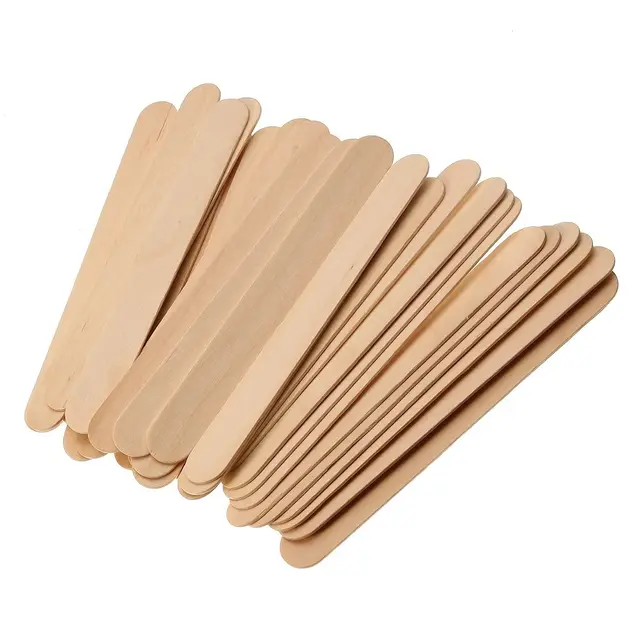 Individually packaged sterile wooden spatulas 100pcs