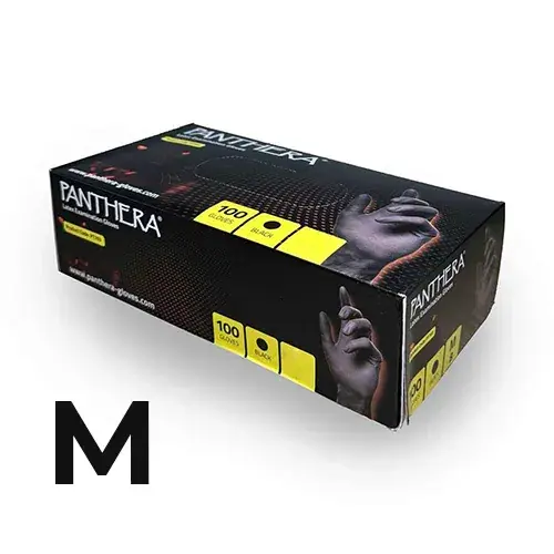 Panthera Latex single use gloves size M