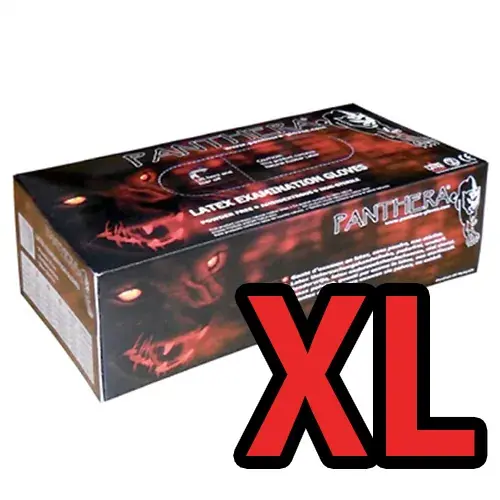 Panthera Latex single use gloves size XL