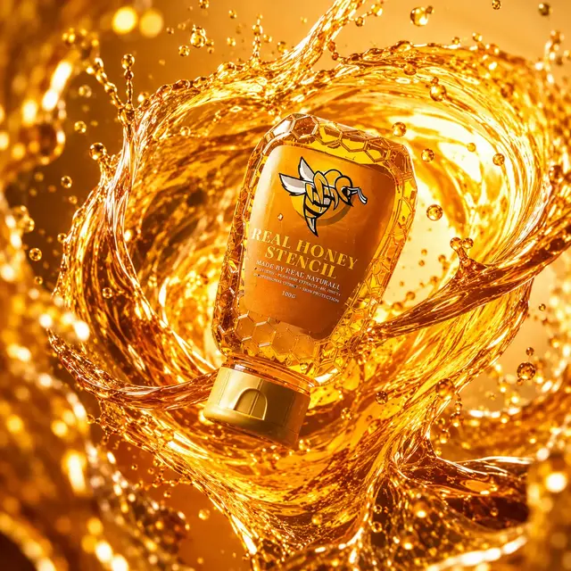 Real Honey Stencil Transfer Solution 250g