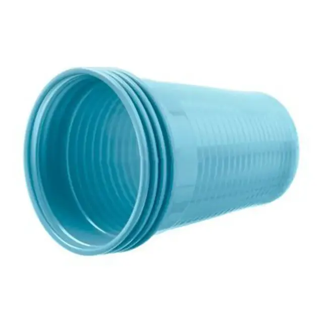 Set of 100 disposable cups Light Blue